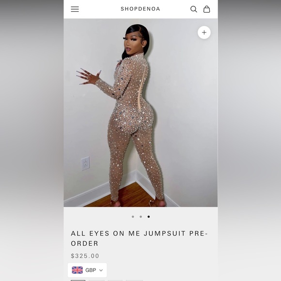 ALL EYES ON ME JUMPSUIT from shopdenoa - Picture 2 of 7